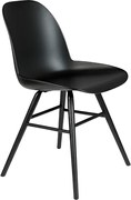 Zuiver Albert Kuip Chair dizajnová stolička - Čierna