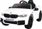 Detské elektrické autíčko BMW M5 DRIFT biele