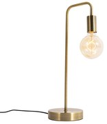 Moderná stolná lampa bronzová - Facil