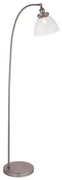 Endon 91741 - Stojacia lampa HANSEN 1xE27/40W/230V matný chróm