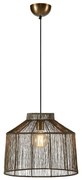 Markslöjd 108667 - Luster na lanku CAPANNA 1xE27/40W/230V mosadz