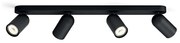 Philips 50584/30/PN - Bodové svietidlo MYLIVING PONGEE 4xGU10/5,5W/230V P2055