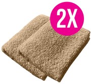 2x froté uterák Homa RIAN BEIGE 30x50 cm