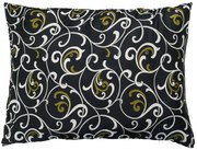 Vankúš neprešitý ORIENT 70x90 cm, čierny