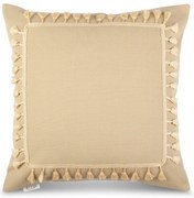 DEKORAČNÁ OBLIEČKA NA VANKÚŠ BOHO2 45X45 CM BÉŽOVÁ