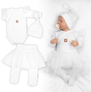 Rastúca súprava 3D Lux, Sweet Angel - biela 56/62 (0-3m)