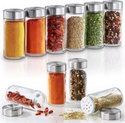 5Five® Korenka, súprava 6 ks sklenených koreničiek so sypátkom, POTS 80 ml