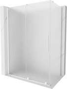 Mexen Velar posuvná sprchová kabína 130 x 75 cm, mráz, biela - 871-130-075-31-20