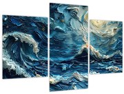 Obraz - Maľba oblohy a mora (90x60 cm)