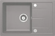Deante Leda drez granitový 670x440x164 mm, 1-komorový, šedá metalíza, DEA-ZRD_S113