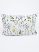 Krepová obliečka na vankúš Renforcé 40 × 60 cm - Bianca biela