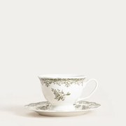 Šálka LOURRY s podšálkou, zelená 762727 200 ml