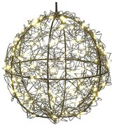 LED vianočná dekorácia 200×LED/230 V, priemer 20 cm