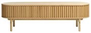 TV stolík v dekore duba v prírodnej farbe 160x48 cm Carno – Unique Furniture