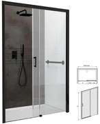 Sprchové dvere D2P/Freezone-100-S CYW0