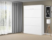 Nabytekmorava Sklápacia posteľ VS 1054 P - 200x120 cm A farba lamina: biela 113