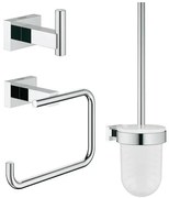 Sada doplnkov GROHE Essentials Cube chróm 40757001