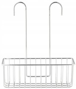 BISK Erga NIAGARA, kúpeľňová polička za zavesenie 250x100x90 mm, chrómová, ERG-08432