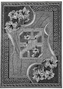 Koberec KALT grécky sivý