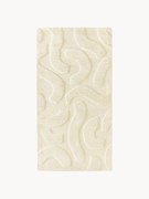 Ručne tkaný vlnený koberec's reliéfnou štruktúrou Clio