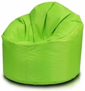 Sedací vak hruška Star polyester - Zelená