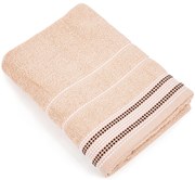Osuška BARBARA 70x130 cm béžová, 100% bavlna