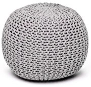 Sivohnedý sedací puf Bonami Essentials Jagger