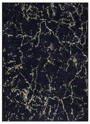 Koberec MIRO 52003.803 mramor, čierny