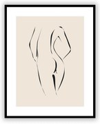 Obraz Nude Line III 40x 50 cm