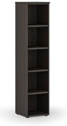 Kancelársky regál PRIMO WOOD, 400 x 420 x 1781 mm, wenge