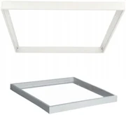 ECOLIGHT Montážny rámček kľučiek PC pre LED panely - 60x60cm