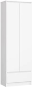 Uzavretý regál R60 2D 1SZ CLP biely