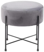 Taburetka Bob Dark Grey Velvet 13
