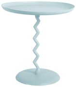 Kovový okrúhly odkladací stolík ø 40 cm Zig Zag – Leitmotiv