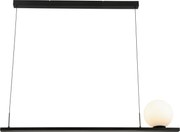 XXXLutz ZÁVESNÉ LED SVIETIDLO, 120/20/200 cm Dieter Knoll - Interiérové svietidlá - 008227141101