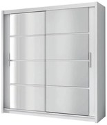 Skriňa Dakota 203 cm biela