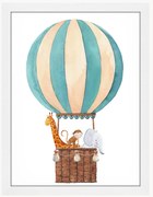 Nástenná dekorácia's rámom Balloon