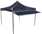 Strieška (markíza) na oceľový stan 3x3