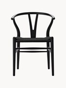 Drevená stolička's tkaným sedadlom CH24 Wishbone Chair