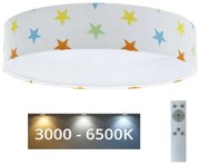 BPS Koncept LED Stmievateľné svietidlo GALAXY KIDS LED/24W/230V hviezdičky pestrofarebná + DO BS0558