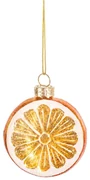 Sklenená vianočná ozdoba Orange – Sass &amp; Belle
