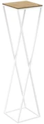 Luminex Stojan na kvety 100x24 cm biela LU0995