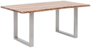 furniture-nabytek.cz - Masívny jedálenský stôl Bullwer Acacia z akácie, lakovaný, hnedý – 140×90 cm