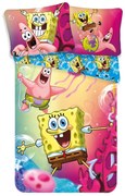 Jerry Fabrics Obliečky Spongebob - Spongebob | 140 x 200 cm / 70 x 90 cm