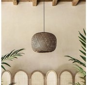Atmosphera - Luster na lanku SINAI 1xE27/40W/230V bambus