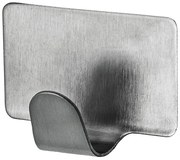 BISK Erga Trendy, samolepiaci obdĺžnikový 1-háčik na uterák (2ks), oceľová, ERG-05722