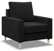 Kreslo BLANK Comfort čierne