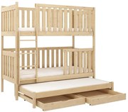 Posteľ Emilka 90x200 pine