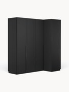 Modulárna rohová šatníková skriňa Leon, Š 215 cm