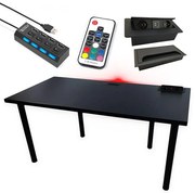 Písací Stôl Top Čierna 120x60x3,6 Model 3